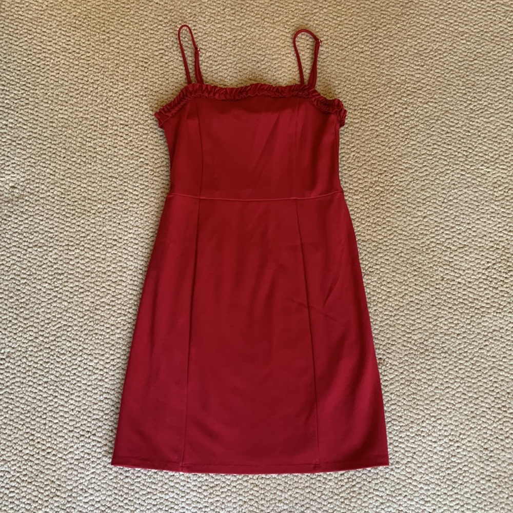 Forever 21 Burgundy Mini Dress